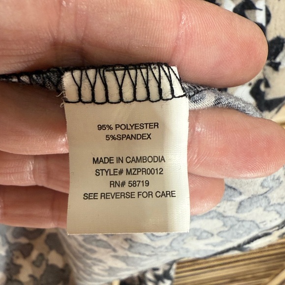 Elementz Animal Print Open Cardigan Scrunch Sleeves XL - Picture 6 of 9